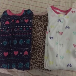 18 month Fleece pj’s